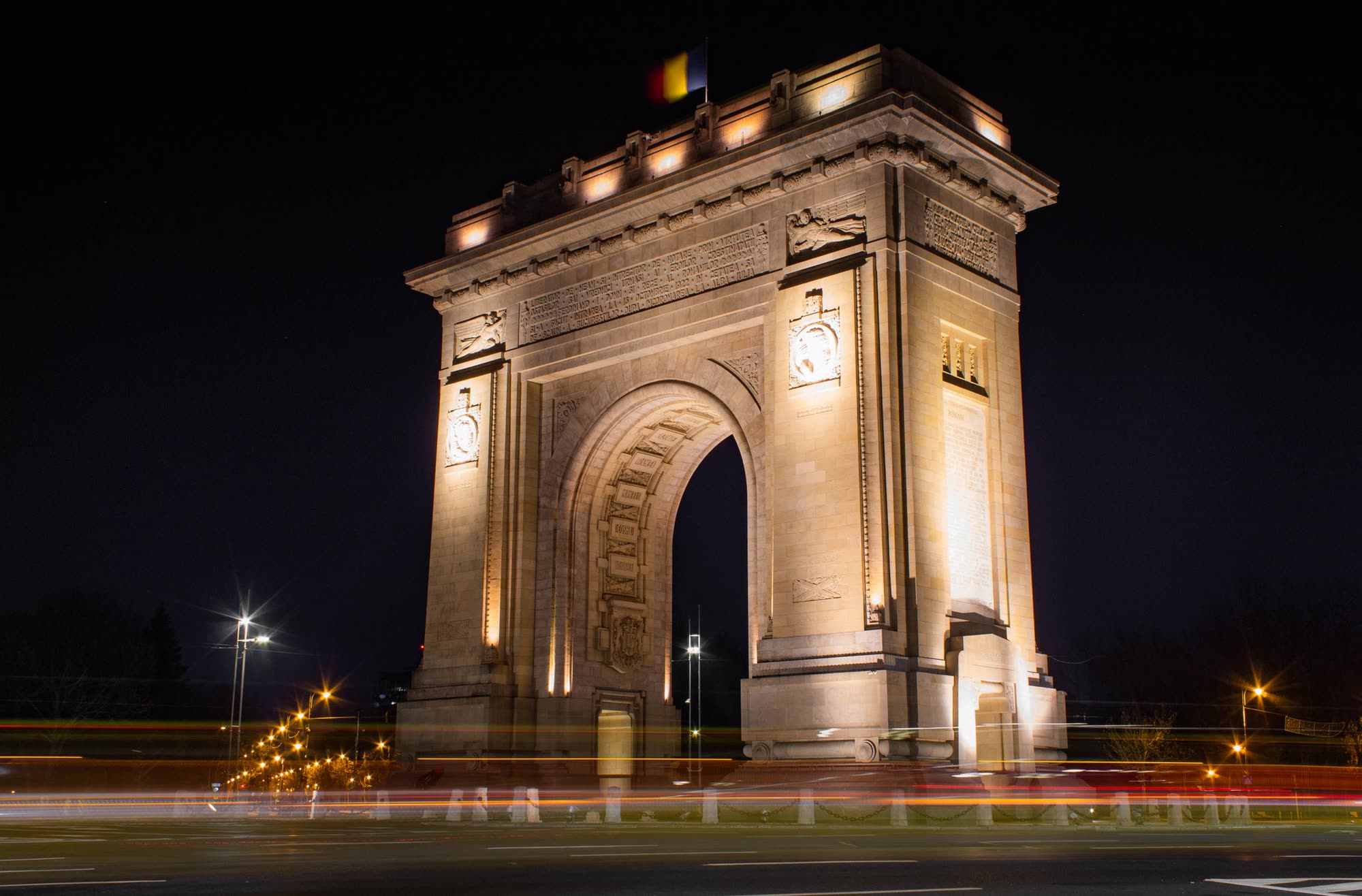 Bucharest at night